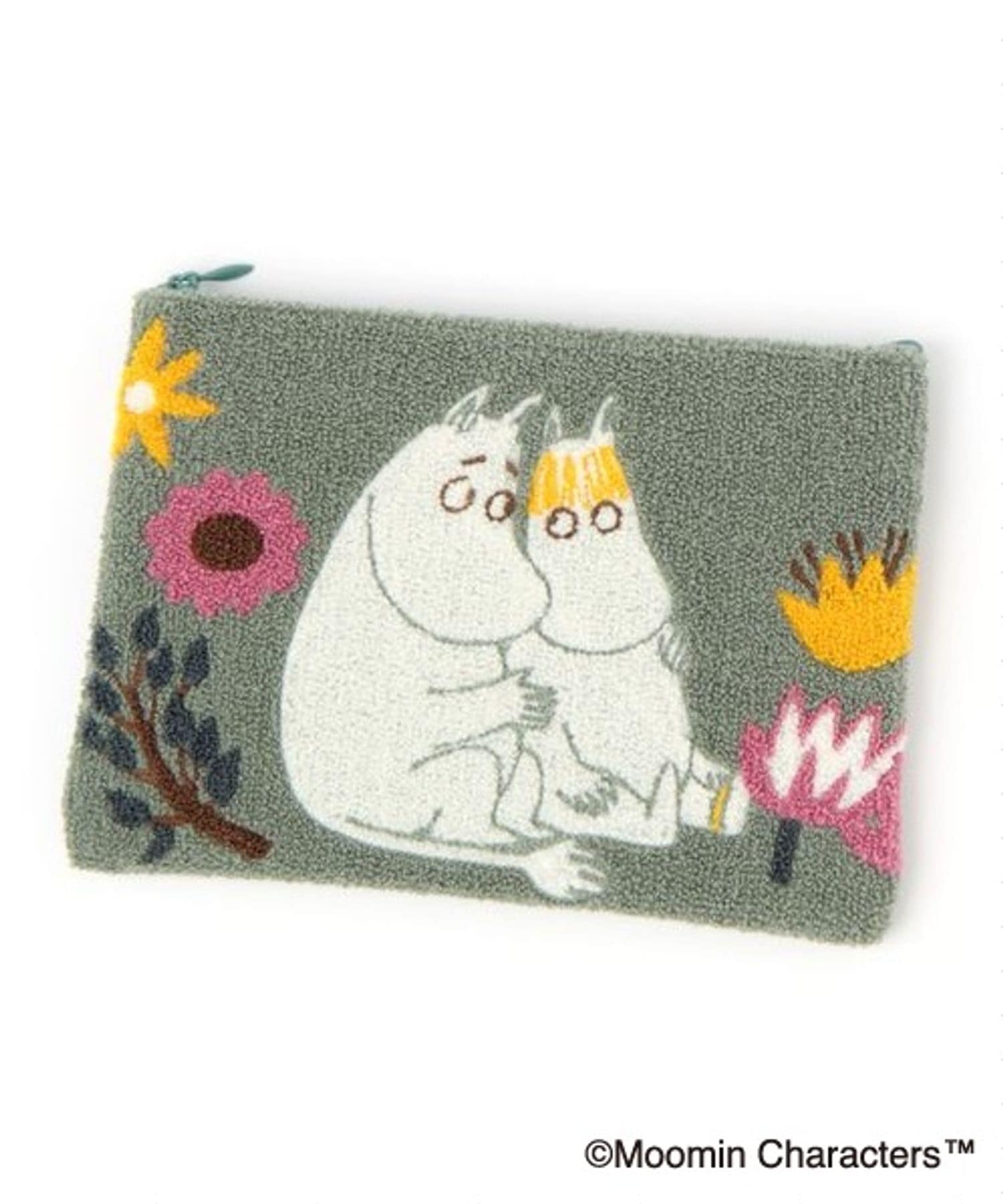 サガラ刺繍フラットポーチ〔MOOMINコラボ〕 | [公式]スタディオ