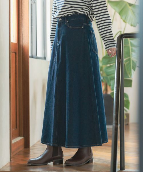discount 92% Zara casual skirt KIDS FASHION Skirts Jean Navy Blue 
