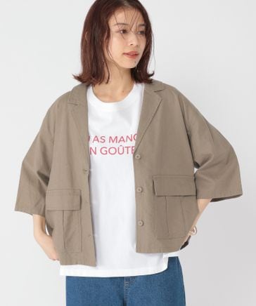 未使用級美品✨スタディオクリップ ✨リネン100テーラード