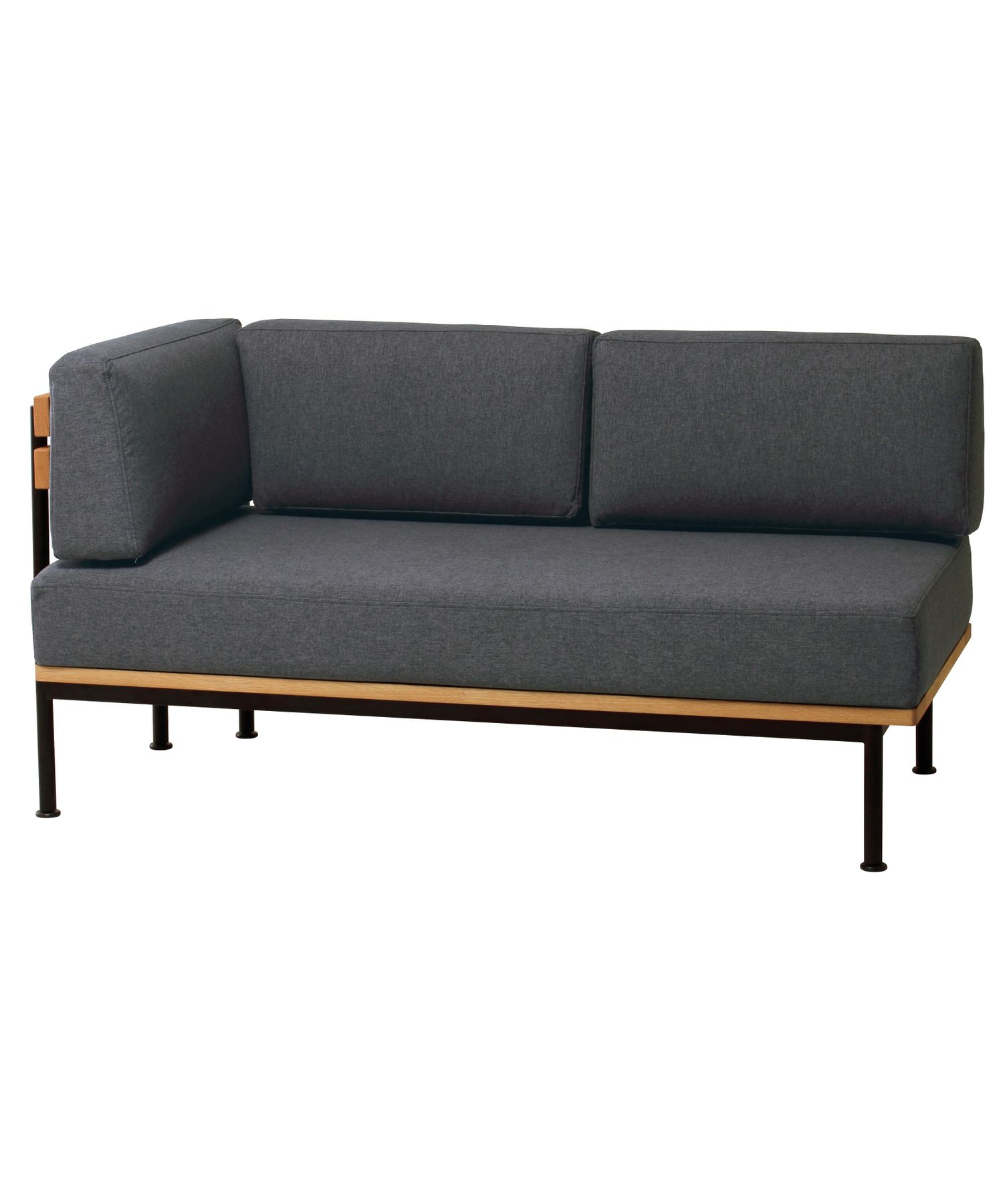 値引中】プライウッドアームソファ