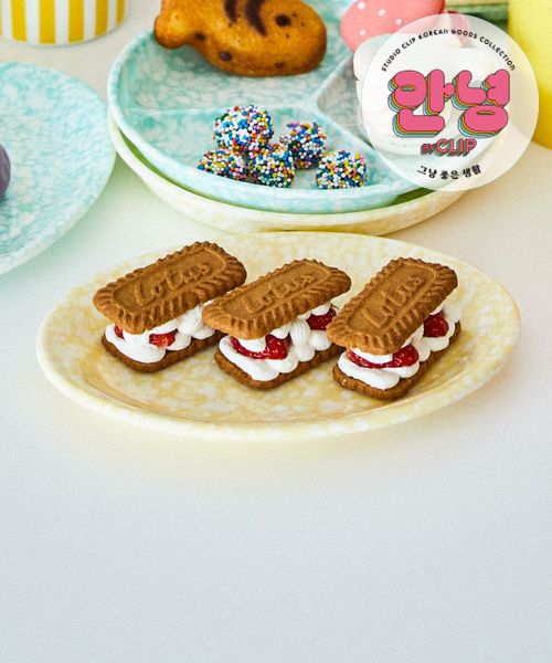 studio CLIP メラミン1仕切りプレート[アンニョンBY CLIP] 食器 イエロー FREE スタジオクリップ 292660 and ST アンドエスティ（旧ドットエスティ）