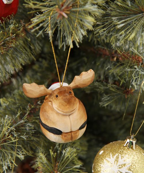 再入荷】ウッドクリスマスボールオーナメント[CHRISTMAS 2022