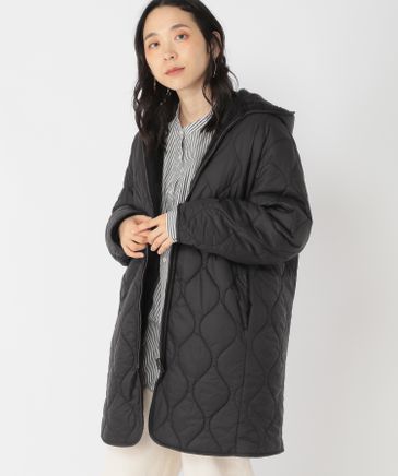 新品　スタジオクリップ　ブラック　リバーシブル　コート　ジャケット　■　Q150