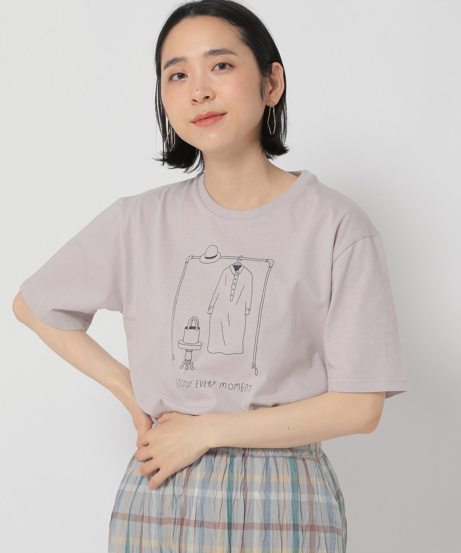 BAG付きイラストアソートＴシャツ F