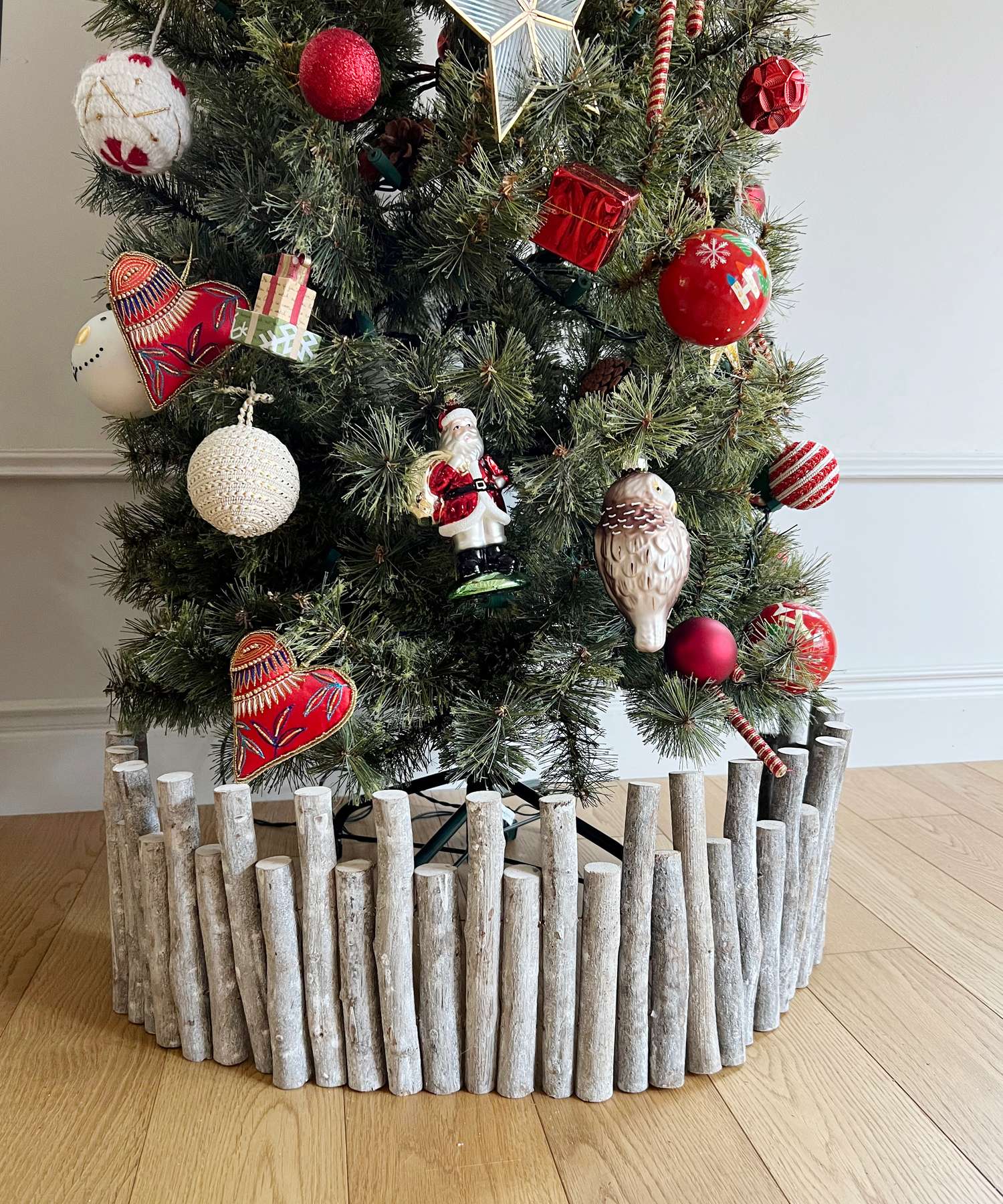 アルザスツリー  クリスマスツリー 180cm＋スタディオクリップ 丸太脚隠し