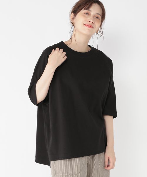ARTS&SCIENCE shortsleeve t-line blouse