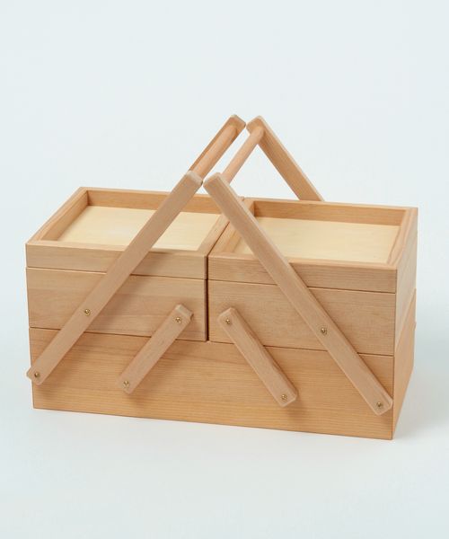 Studioclip木製ボックス薬箱 - 小物入れ