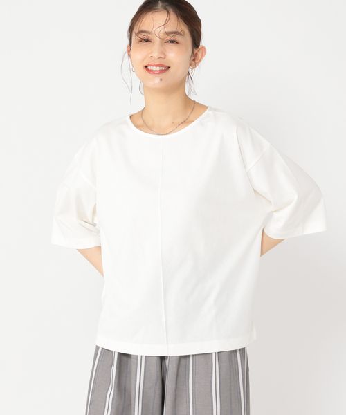 studio CLIP USAコットンダブルフロントベーシックTシャツ ライトグレー M ウィメンズインナー スタジオクリップ 321234 and ST アンドエスティ(旧ドットエスティ) studio CLIP USAコットンダブルフロントベーシックTシャツ ライトグレー M ウィメンズインナー スタジオクリップ 321234 and ST アンドエスティ(旧ドットエスティ)
