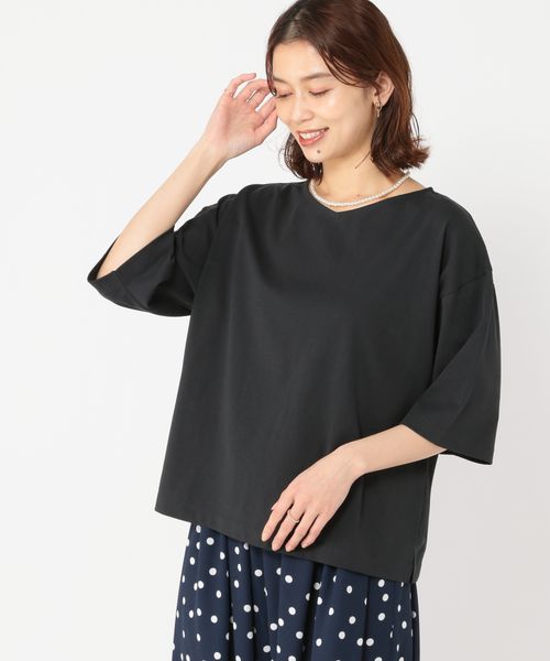 studio CLIP USAコットンダブルフロントベーシックTシャツ シルバー M ウィメンズインナー スタジオクリップ 321234 and ST アンドエスティ(旧ドットエスティ) studio CLIP USAコットンダブルフロントベーシックTシャツ シルバー M ウィメンズインナー スタジオクリップ 321234 and ST アンドエスティ(旧ドットエスティ)