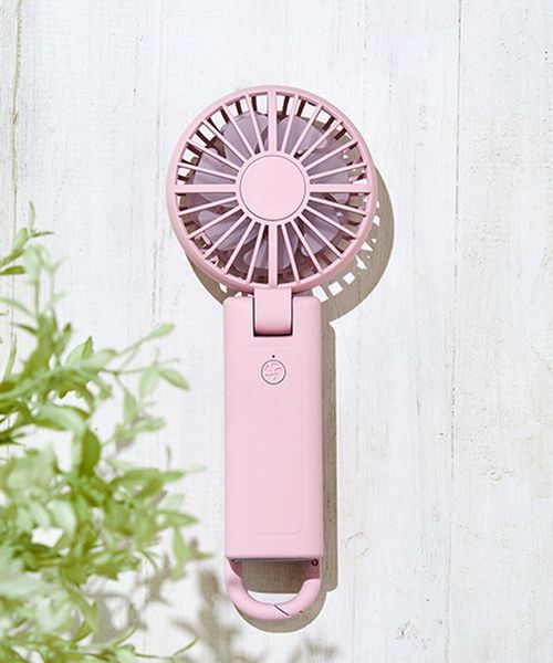 studio CLIP [studio CLIPオリジナル]ダブルブレードハンディファン Ｈ＆Ｂ ピンク FREE スタジオクリップ 323900 and ST アンドエスティ（旧ドットエスティ）