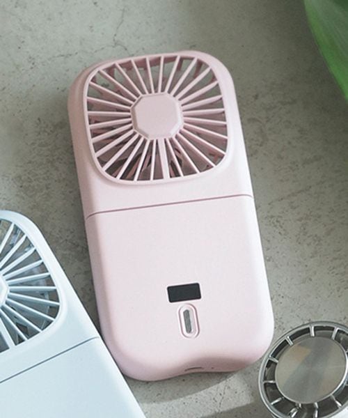 studio CLIP [studio CLIPオリジナル]マルチコンパクトファン Ｈ＆Ｂ ピンク FREE スタジオクリップ 323902 and ST アンドエスティ（旧ドットエスティ）