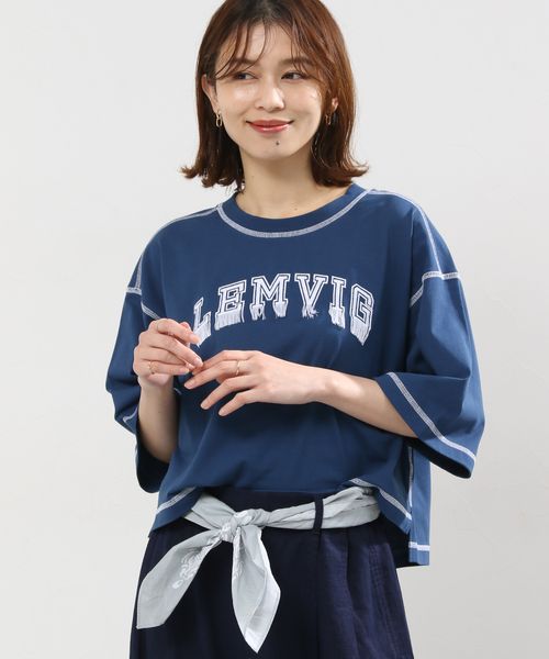 studio CLIP フリンジ刺繍ワイドプルオーバー ネイビー FREE ウィメンズインナー スタジオクリップ 327637 and ST アンドエスティ(旧ドットエスティ) studio CLIP フリンジ刺繍ワイドプルオーバー ネイビー FREE ウィメンズインナー スタジオクリップ 327637 and ST アンドエスティ(旧ドットエスティ)