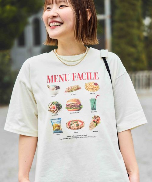 studio CLIP 【CLIP BY STAFF】柄アソートフェスTシャツ オフホワイト FREE ウィメンズインナー スタジオクリップ 327663 and ST アンドエスティ(旧ドットエスティ) studio CLIP 【CLIP BY STAFF】柄アソートフェスTシャツ オフホワイト FREE ウィメンズインナー スタジオクリップ 327663 and ST アンドエスティ(旧ドットエスティ)