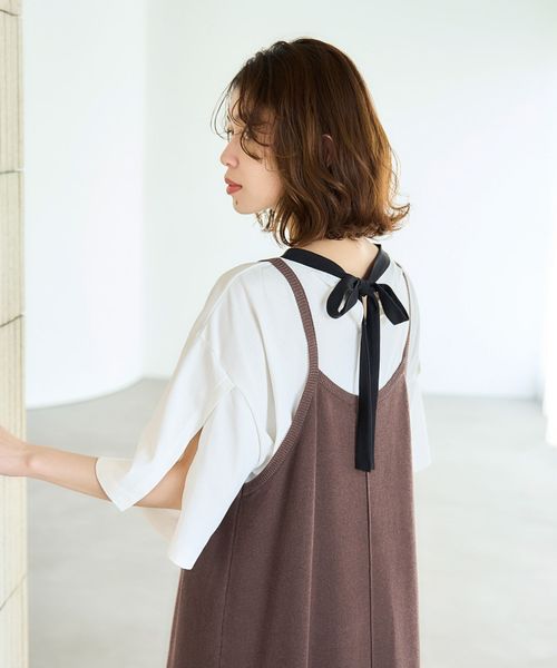 studio CLIP 【WEB/一部店舗限定商品】USAコットンバックリボンリンガーTシャツ ライトグレー FREE ウィメンズインナー スタジオクリップ 327671 and ST アンドエスティ(旧ドットエスティ) studio CLIP 【WEB/一部店舗限定商品】USAコットンバックリボンリンガーTシャツ ライトグレー FREE ウィメンズインナー スタジオクリップ 327671 and ST アンドエスティ(旧ドットエスティ)