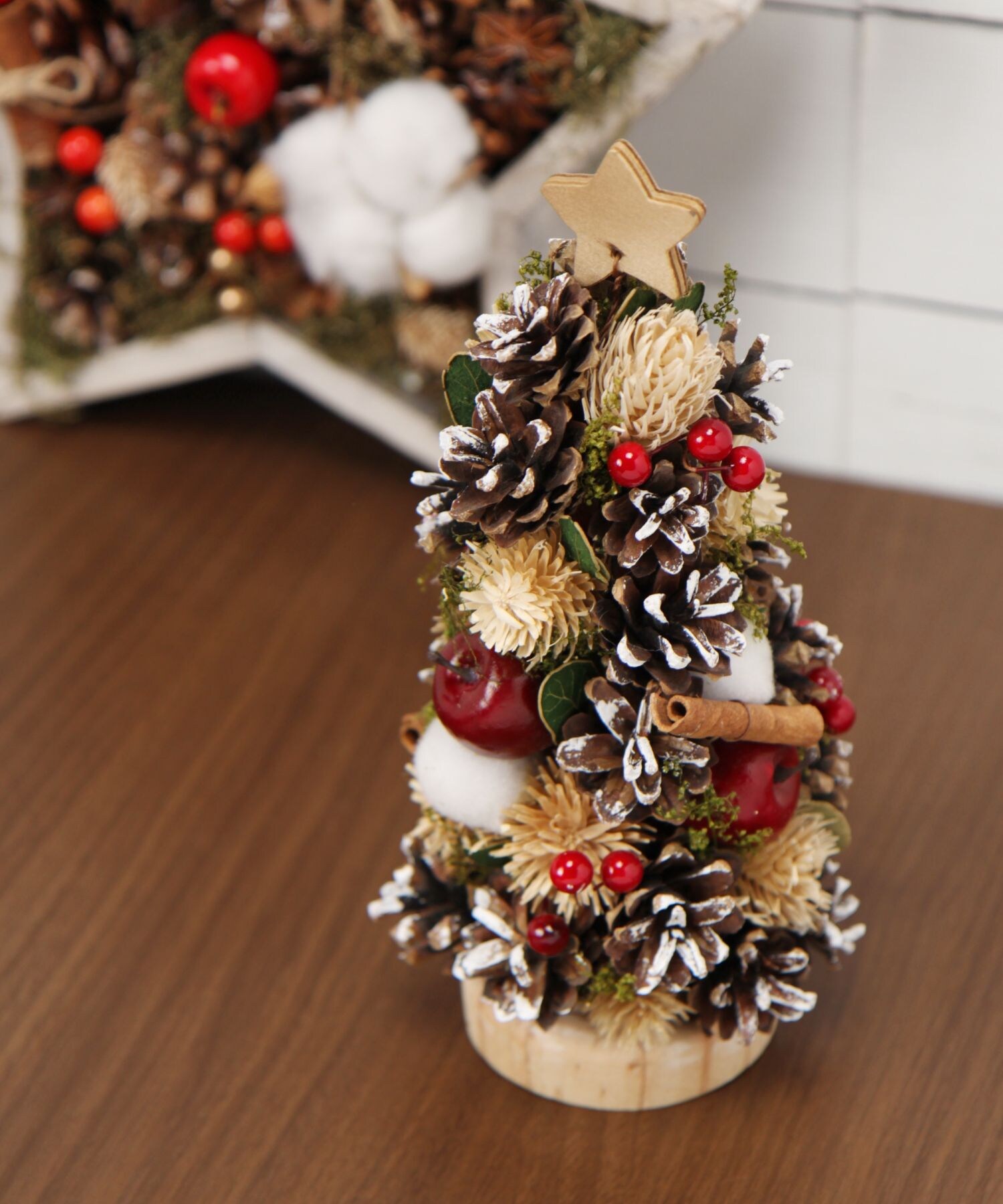 木の実のクリスマスツリー*。º＊…MerryChristmas☆⑧ 少な 