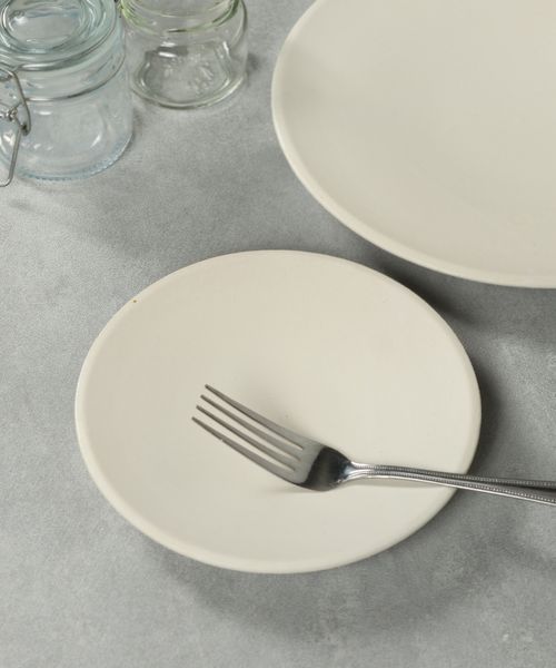 studio CLIP 美濃文山 プレート15cm 食器 ライトグレー FREE スタジオクリップ 452762 and ST アンドエスティ（旧ドットエスティ）