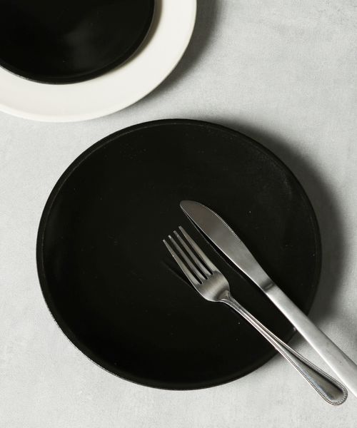 studio CLIP 美濃文山 フラットプレート21cm 食器 シルバー FREE スタジオクリップ 452763 and ST アンドエスティ（旧ドットエスティ）