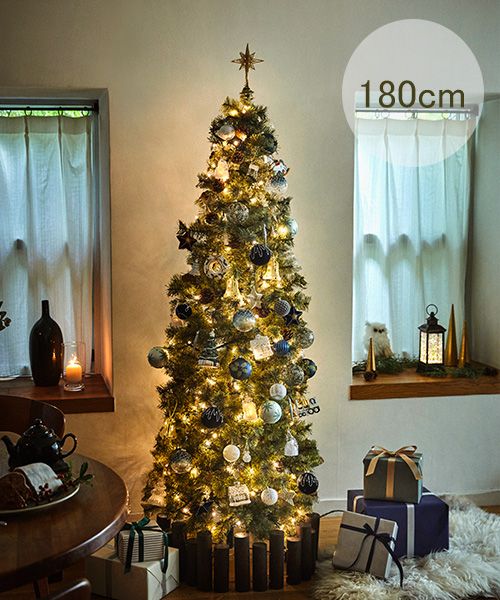 studio CLIP クリスマスツリー180cm [CHRISTMAS 2025] クリスマス ホワイト FREE スタジオクリップ 493579 and ST アンドエスティ（旧ドットエスティ）