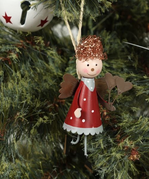 studio CLIP ブリキオーナメント天使[CHRISTMAS 2025] クリスマス ホワイト FREE スタジオクリップ 494161 and ST アンドエスティ（旧ドットエスティ）