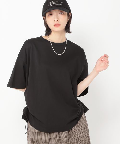 studio CLIP 【daily CLIP】サイドドロストTシャツ シルバー FREE DCウェア服飾 スタジオクリップ 494770 and ST アンドエスティ(旧ドットエスティ) studio CLIP 【daily CLIP】サイドドロストTシャツ シルバー FREE DCウェア服飾 スタジオクリップ 494770 and ST アンドエスティ(旧ドットエスティ)