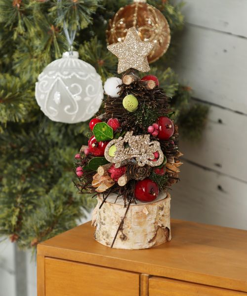 studio CLIP ツリーオブジェS [CHRISTMAS 2025] クリスマス ホワイト FREE スタジオクリップ 496945 and ST アンドエスティ（旧ドットエスティ）