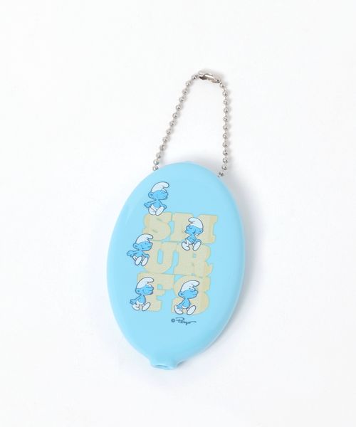 studio CLIP スマーフコインケースキーチャーム[スマーフコラボ] ライトブルー FREE ウィメンズグッズ スタジオクリップ 497644 and ST アンドエスティ（旧ドットエスティ）