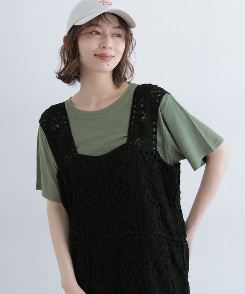 studio CLIP 【WEB・一部地域限定】綿麻ベーシックTシャツ カーキ M ウィメンズインナー スタジオクリップ 497660 and ST アンドエスティ(旧ドットエスティ) studio CLIP 【WEB・一部地域限定】綿麻ベーシックTシャツ カーキ M ウィメンズインナー スタジオクリップ 497660 and ST アンドエスティ(旧ドットエスティ)