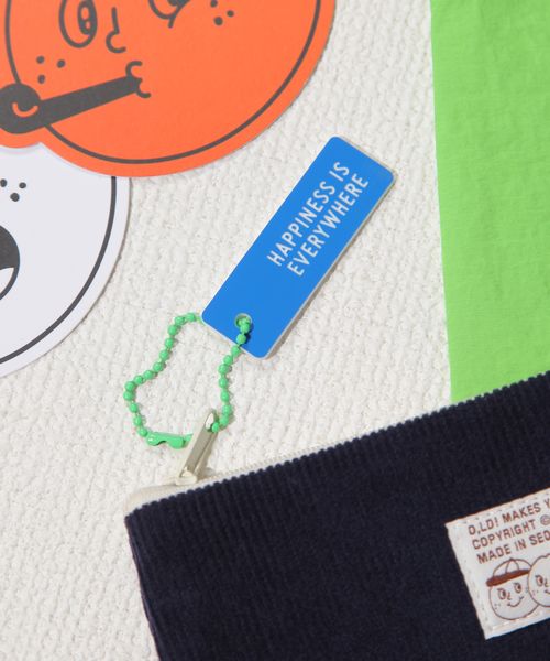 studio CLIP メッセージキーリング［OH！LOLLY DAY！］ ステーショナリー ライトブルー FREE スタジオクリップ 497843 and ST アンドエスティ（旧ドットエスティ）