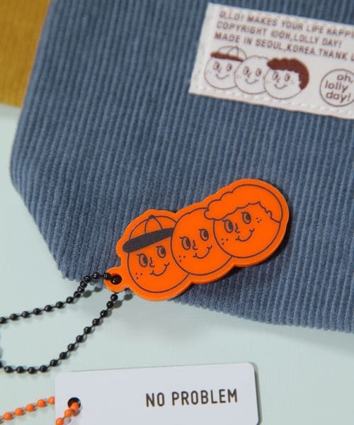 studio CLIP MNNSキーリング［OH！LOLLY DAY！］ ステーショナリー オレンジ FREE スタジオクリップ 497844 and ST アンドエスティ（旧ドットエスティ）