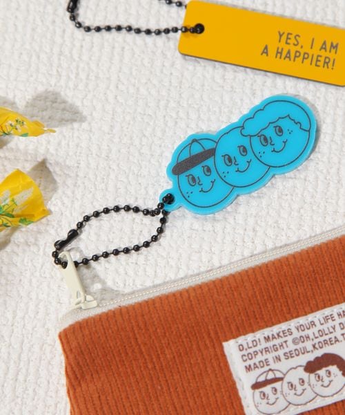 studio CLIP MNNSキーリング［OH！LOLLY DAY！］ ステーショナリー ライトブルー FREE スタジオクリップ 497844 and ST アンドエスティ（旧ドットエスティ）