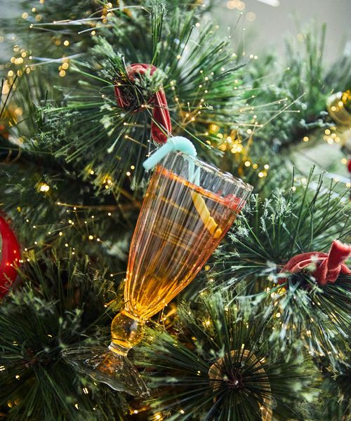 studio CLIP ガラスモチーフオーナメント [CHRISTMAS 2025] クリスマス オフホワイト FREE スタジオクリップ 498384 and ST アンドエスティ（旧ドットエスティ）