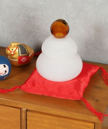 ガラス鏡餅オブジェ | [公式]スタディオクリップ（studio CLIP）通販