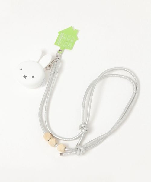 studio CLIP 【第一弾】シリコンポーチ付きスマホショルダー[Dick Brunaコラボ] ホワイト FREE ウィメンズグッズ スタジオクリップ 571749 and ST アンドエスティ（旧ドットエスティ）
