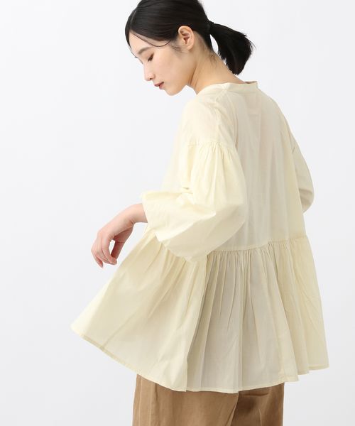 studio CLIP 《natural by clip》バルーンスリーブブラウス イエロー FREE Natural by CLIP スタジオクリップ 574420 and ST アンドエスティ(旧ドットエスティ) studio CLIP 《natural by clip》バルーンスリーブブラウス イエロー FREE Natural by CLIP スタジオクリップ 574420 and ST アンドエスティ(旧ドットエスティ)