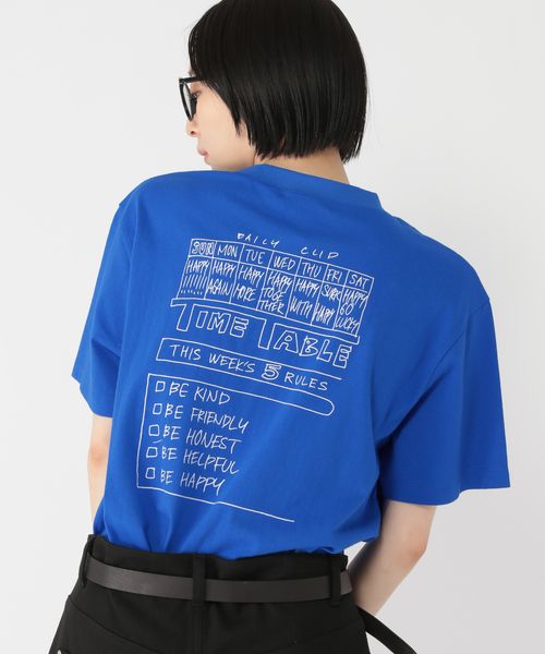 studio CLIP 【daily CLIP】TIMETABLE Tシャツ ライトブルー M DCウェア服飾 スタジオクリップ 576974 and ST アンドエスティ(旧ドットエスティ) studio CLIP 【daily CLIP】TIMETABLE Tシャツ ライトブルー M DCウェア服飾 スタジオクリップ 576974 and ST アンドエスティ(旧ドットエスティ)