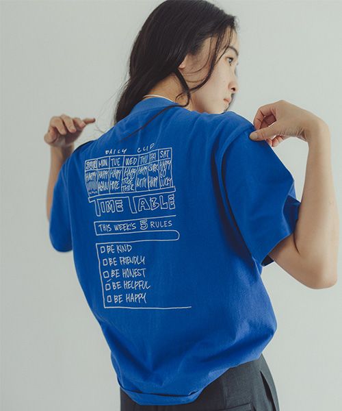 studio CLIP 【daily CLIP】TIMETABLE Tシャツ ライトブルー M DCウェア服飾 スタジオクリップ 576974 and ST アンドエスティ(旧ドットエスティ) studio CLIP 【daily CLIP】TIMETABLE Tシャツ ライトブルー M DCウェア服飾 スタジオクリップ 576974 and ST アンドエスティ(旧ドットエスティ)