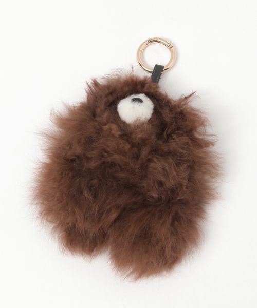 studio CLIP 【daily CLIP】アルパカベアキーチャーム インテリア雑貨 ライトベージュ FREE スタジオクリップ 577986 and ST アンドエスティ（旧ドットエスティ）