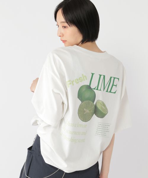 studio CLIP 【daily CLIP】フルーツプリントTシャツ ライトグレー FREE DCウェア服飾 スタジオクリップ 578522 and ST アンドエスティ(旧ドットエスティ) studio CLIP 【daily CLIP】フルーツプリントTシャツ ライトグレー FREE DCウェア服飾 スタジオクリップ 578522 and ST アンドエスティ(旧ドットエスティ)