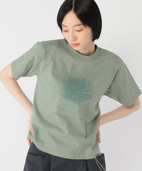 studio CLIP 【daily CLIP】ボタニカルプリントTシャツ グリーン FREE DCウェア服飾 スタジオクリップ 578523 and ST アンドエスティ(旧ドットエスティ) studio CLIP 【daily CLIP】ボタニカルプリントTシャツ グリーン FREE DCウェア服飾 スタジオクリップ 578523 and ST アンドエスティ(旧ドットエスティ)