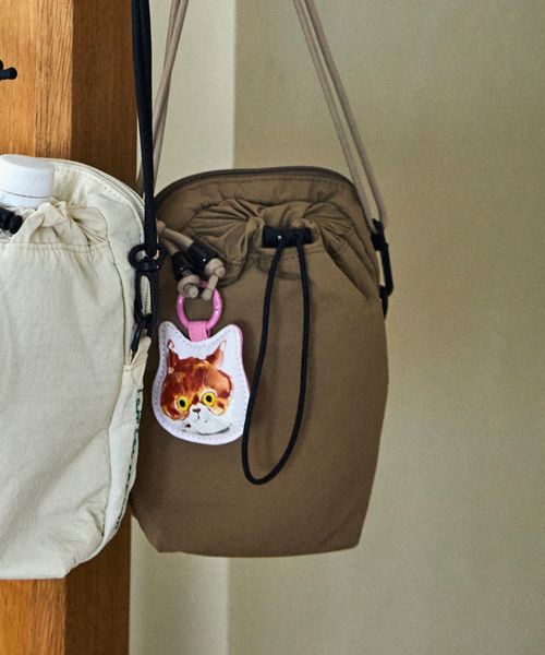 studio CLIP お財布ショルダーバッグ[うちの猫博] ブラウン FREE ウィメンズグッズ スタジオクリップ 578971 and ST アンドエスティ（旧ドットエスティ）