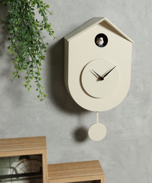 studio CLIP 壁掛け鳩時計 インテリアデコール ライトグレー FREE スタジオクリップ 579407 and ST アンドエスティ（旧ドットエスティ）