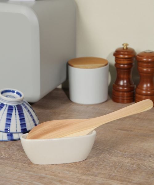 studio CLIP 【daily CLIP】山桜しゃもじ 調理器具 ライトベージュ FREE スタジオクリップ 580125 and ST アンドエスティ（旧ドットエスティ）