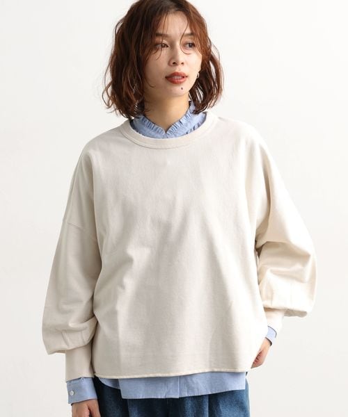 studio CLIP ミニ裏毛カラーワイドスウェット ライトグレー FREE ウィメンズインナー スタジオクリップ 581581 and ST アンドエスティ(旧ドットエスティ) studio CLIP ミニ裏毛カラーワイドスウェット ライトグレー FREE ウィメンズインナー スタジオクリップ 581581 and ST アンドエスティ(旧ドットエスティ)