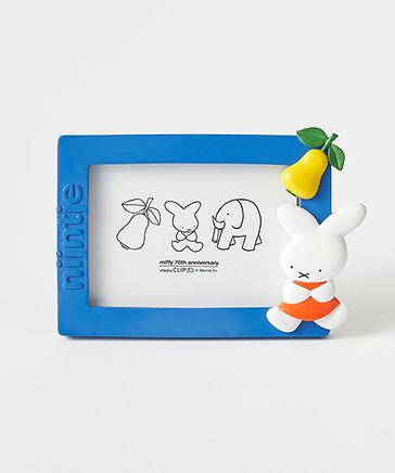 Dick Bruna×studioCLIPコラボ ミッフィーウッドフレームライト 第二弾／8/8(金)9時～】ライト付きミラー[Dick Brunaコラボ