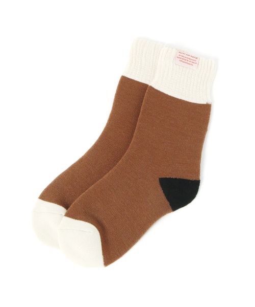 studio CLIP あったかミドルソックス リビングファブリック ホワイト FREE スタジオクリップ 587959 and ST アンドエスティ（旧ドットエスティ）