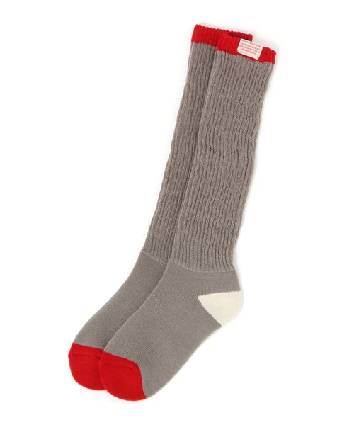 studio CLIP あったかソックスロング リビングファブリック ホワイト FREE スタジオクリップ 587960 and ST アンドエスティ（旧ドットエスティ）