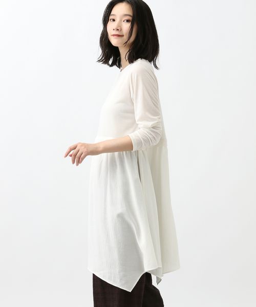 studio CLIP 《natural by clip》ドッキングフレアチュニック ベージュ FREE Natural by CLIP スタジオクリップ 590203 and ST アンドエスティ(旧ドットエスティ) studio CLIP 《natural by clip》ドッキングフレアチュニック ベージュ FREE Natural by CLIP スタジオクリップ 590203 and ST アンドエスティ(旧ドットエスティ)