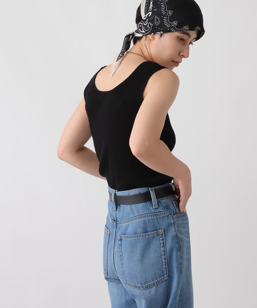 studio CLIP 《ウタオ》リブニットタンクトップ シルバー FREE スペシャルライン スタジオクリップ 590532 and ST アンドエスティ（旧ドットエスティ）