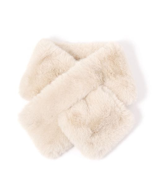 studio CLIP フェイクファー差し込みマフラー ベージュ FREE ウィメンズグッズ スタジオクリップ 592577 and ST アンドエスティ(旧ドットエスティ) studio CLIP フェイクファー差し込みマフラー ベージュ FREE ウィメンズグッズ スタジオクリップ 592577 and ST アンドエスティ(旧ドットエスティ)