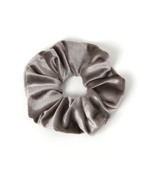 studio CLIP 【daily CLIP】ベロアシュシュ ベージュ FREE ＤＣウェア服飾 スタジオクリップ 594290 and ST アンドエスティ（旧ドットエスティ）